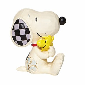 エネスコ Enesco ピーナッツ スヌーピーとウッドストックのハグ ミニフィギュア インテリア ジム