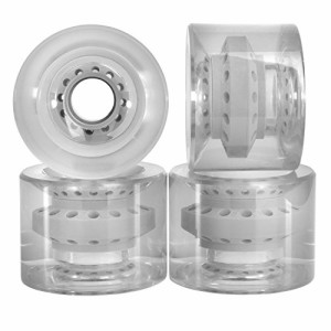 ウィール タイヤ スケボー Cal 7 60mm 83A Cruiser Skateboard Wheels Set (Clear)