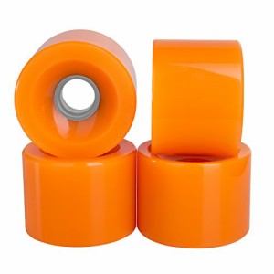 ウィール タイヤ スケボー Cal 7 60mm 83A Cruiser Skateboard Wheels Set (Orange)