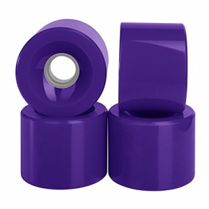 ウィール タイヤ スケボー Cal 7 60mm 83A Cruiser Skateboard Wheels Set (Purple)