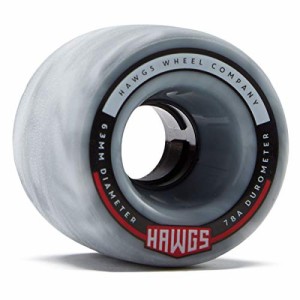 ランドヤッツ Landyachtz ロングボードホイール Fatty Hawgs 63mm 78a グレイ/ホワイト