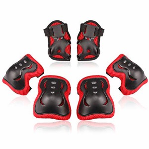 ブッシュ スケボー スケートボード Kids/Youth Knee Pad Elbow Pads Guards Protective Gear Set for 