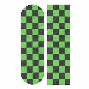 デッキテープ グリップテープ スケボー YYZZH Green Checkered Gingham Plaid Pattern Square Desig