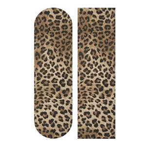 デッキテープ グリップテープ スケボー YYZZH Pretty Leopard Print Skateboard Grip Tape 9"x33" A