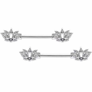 ボディキャンディー ボディピアス アメリカ Body Candy 14G Womens Nipplerings Piercing 316L St