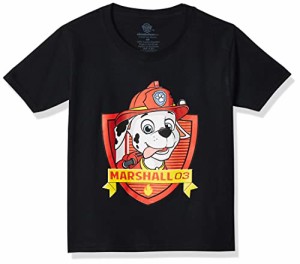 パウパトロール 子供服 半袖Tシャツ 2T 日本サイズ95相当 マーシャル ブラック キッズ ファッショ