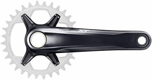 クランク パーツ 自転車 SHIMANO Deore XT FC-M8130 Super Boost+ Crankset - 165mm, 12-Speed, 1x, Direct