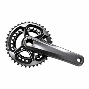 クランク パーツ 自転車 SHIMANO XTR FC-M9100 Crankset - 165mm, 12-Speed, 1x, Direct Mount, Hollowtech