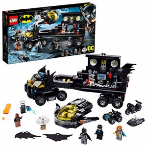 レゴ LEGO DC Mobile Bat Base 76160 Batman Building Toy, Gotham City Batcave Playset and Action Minifigures, 