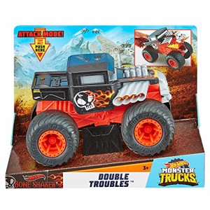 ホットウィール Hot Wheels モンスタートラック ボーンシェイカー ダブルトラブル ビークル ミニカ