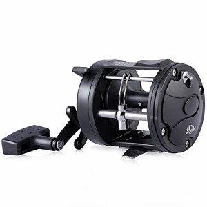 リール 釣り道具 フィッシング Sougayilang Trolling Reel Graphite Level Wind Fishing Reels, High Sp