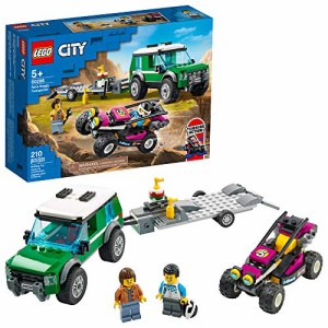 レゴ シティ LEGO City Race Buggy Transporter 60288 Building Kit; Fun Toy for Kids, New 2021 (210 Pieces)