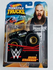 ホットウィール Hot Wheels モンスタートラック ブラウン・ストローマン Braun Strowman ビークル ミニ