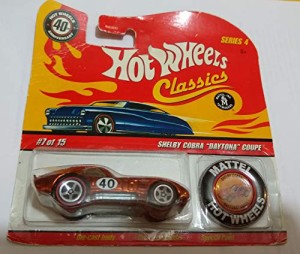 ホットウィール Hot Wheels クラシックス シリーズ4 シェルビーコブラ デイトナ クーペ 7/15 ダイキ