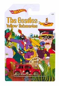 ホットウィール Hot Wheels ザ・ビートルズ イエローサブマリン モリスミニ 4/6 The Beatles ビークル 