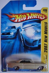 ホットウィール マテル ミニカー Hot Wheels 2007 New Models '66 Chevy Nova 9/180, Gold