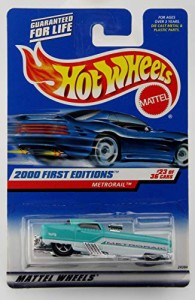 ホットウィール マテル ミニカー Hot Wheels 2000 First Editions Metrorail #23 of 36