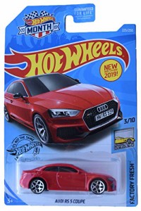 ホットウィール Hot Wheels アウディ RS 5 クーペ ファクトリーフレッシュ3/10 225/250 レッド 2019マンス