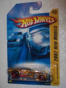 ホットウィール マテル ミニカー 2007 New Models #3 Nitro Doorslammer Gold #2007-03 Collectible Co