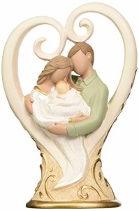 エネスコ Enesco 置物 インテリア Enesco Legacy of Love Family Figurine, 5.125"