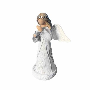 エネスコ Enesco 置物 インテリア Enesco Legacy of Love Communion Angel Figurine, 4.72", Multicolor