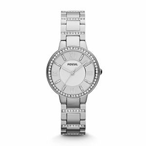 腕時計 フォッシル レディース Fossil Women's Virginia Quartz Stainless Steel Three-Hand Watch, Col