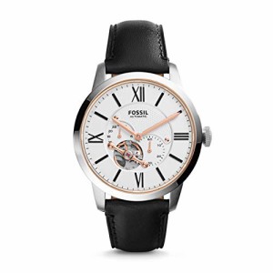 腕時計 フォッシル メンズ Fossil Men's ME3104 Automatic Self-Wind Watch with Black Strap