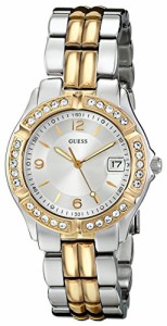 腕時計 ゲス GUESS GUESS Silver + Gold-Tone Bracelet Watch with Date Feature. Color: Silver/Gold-Tone (Mod