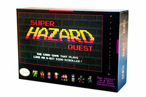 ボードゲーム 英語 アメリカ Super Hazard Quest - The Board-Game Played Like a Retro Pixel Video Gam