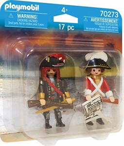 プレイモービル ブロック 組み立て Playmobil - Duo Pack Pirate and Redcoat