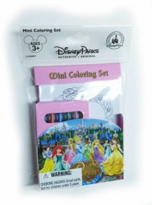 ディズニープリンセス Disney princess mini coloring set
