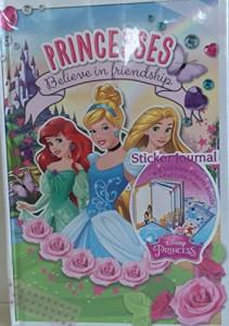 ディズニープリンセス Disney Princess Sticker Journal