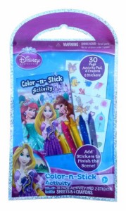 ディズニープリンセス Disney Princess Color -n- Sitick Activity