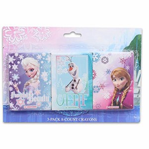 アナと雪の女王 アナ雪 ディズニープリンセス Disney Frozen Crayons 3pk 8ct