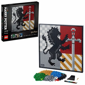 レゴ ハリーポッター LEGO Art Harry Potter Hogwarts Crests 31201 Building Kit; Perfect for Adults Who 