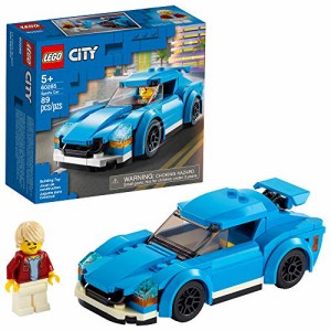 レゴ シティ LEGO City Sports Car 60285 Building Kit; Playset for Kids, New 2021 (89 Pieces)