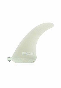 サーフィン フィン マリンスポーツ FCS Connect 7" Performance Glass Longboard Fin - Clear