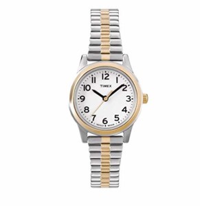 腕時計 タイメックス レディース Timex Two Tone Expansion Watch - T2N068 - Women