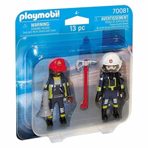 プレイモービル ブロック 組み立て Playmobil - Duo Packs: Rescue Firefighters