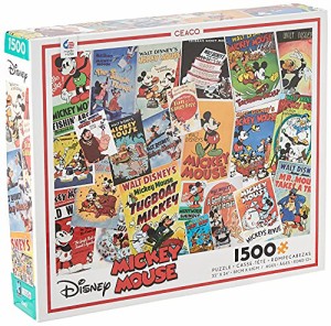 ジグソーパズル 海外製 アメリカ Ceaco - Disney - Mickey Mouse Vintage Collage - 1500 Piece Jigsaw