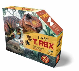 ジグソーパズル 海外製 アメリカ e11even, LLC Madd CAPP Puzzles Jr. - I AM T-Rex - 100 Pieces - An