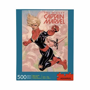 ジグソーパズル 海外製 アメリカ AQUARIUS Captain Marvel Puzzle (500 Piece Jigsaw Puzzle) - Glare 