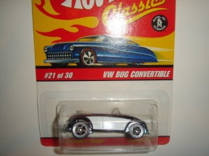 ホットウィール Hot Wheels クラシックス シリーズ2 VW バグ コンバーチブル 21/30 ブラック/ホワイト 