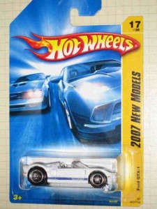ホットウィール マテル ミニカー Hot Wheels 2007 New Models -#17 Ford GTX-1 White #2007-17 Collect