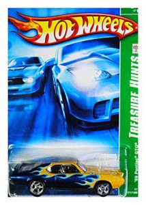 ホットウィール マテル ミニカー 2007 Hot Wheels Super Treasure Hunt '69 Pontiac GTO 121/180