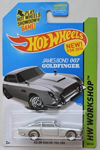 ホットウィール Hot Wheels 007 ゴールドフィンガー アストンマーティン 1963 DB5 HWワークショップ 200/