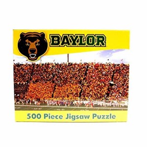 ジグソーパズル 海外製 アメリカ R and R Imports NCAA Baylor Bears Unisex 500-Piece Stadium Jigsaw