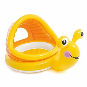 プール ビニールプール ファミリープール Intex - Lazy Snail Shade Baby Pool, Yellow