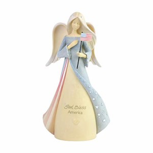 エネスコ Enesco 愛国心の強い天使 「神はアメリカを祝福する」 ファウンデーションコレクション