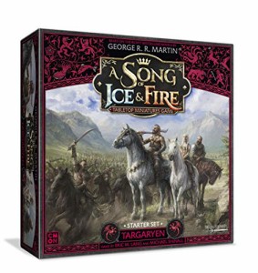 ボードゲーム 英語 アメリカ A Song of Ice & Fire Tabletop Miniatures Game Targaryen Starter Set - C